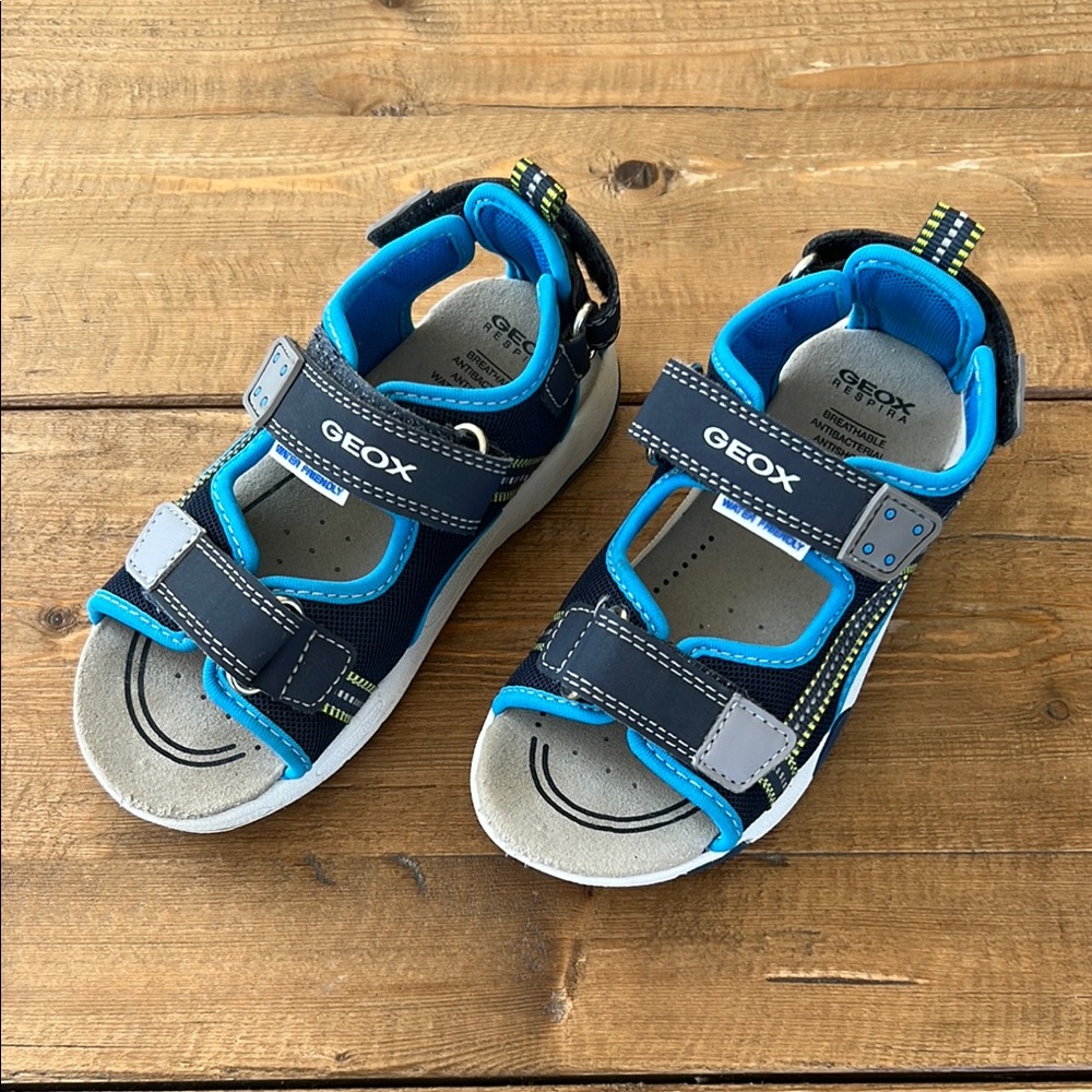 Geox Kids' Water Friendly Adjustable Sandals